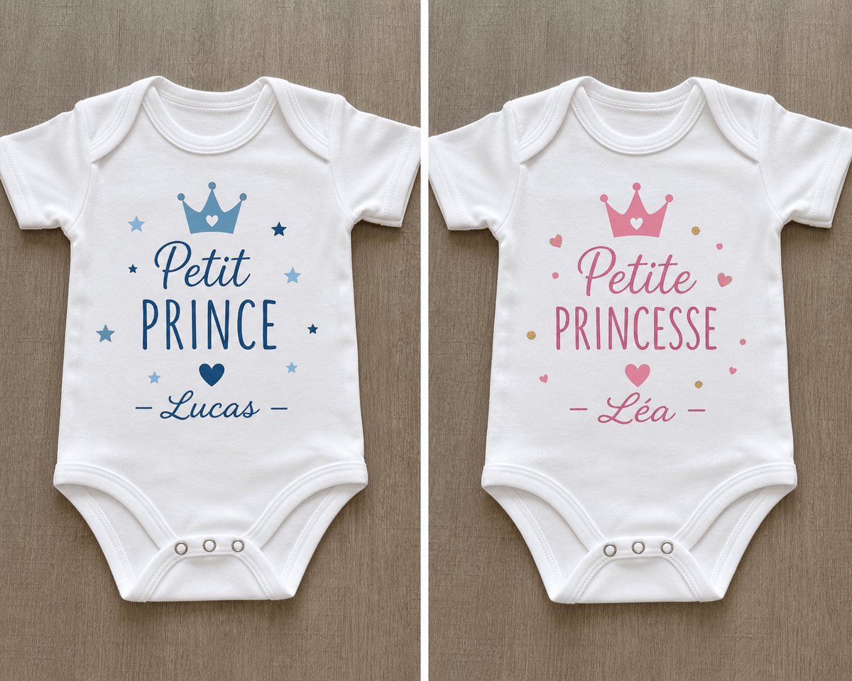 Body bébé à personnalisé 0 - 3 mois - Undersun Design