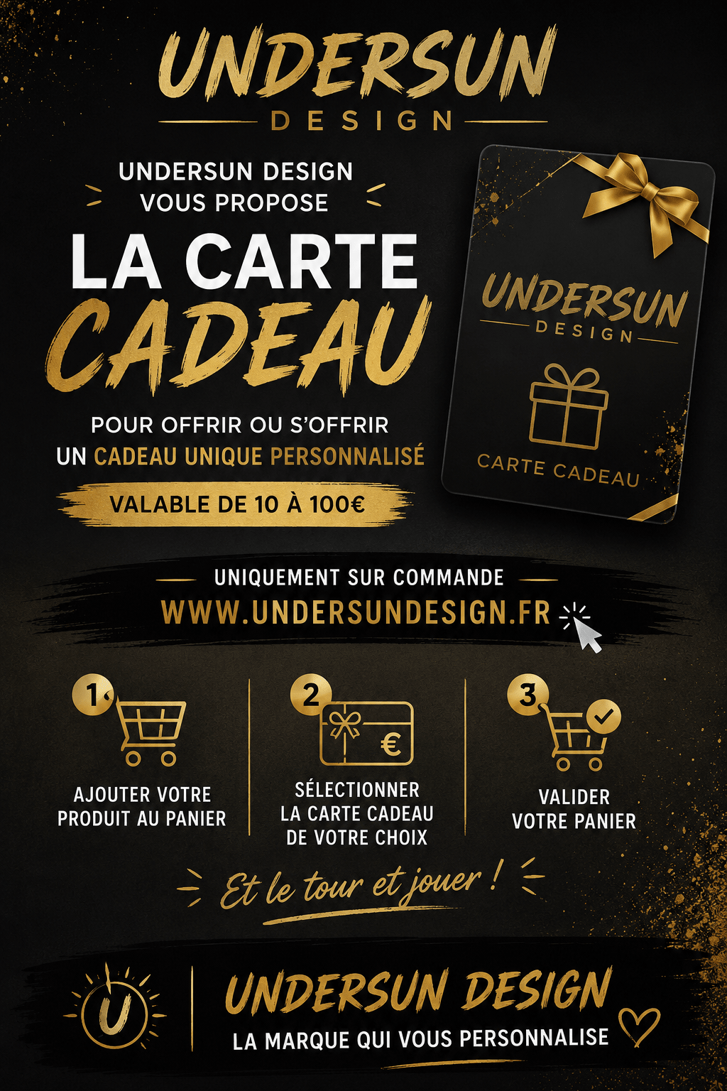 Carte cadeau Undersun Design - Undersun Design