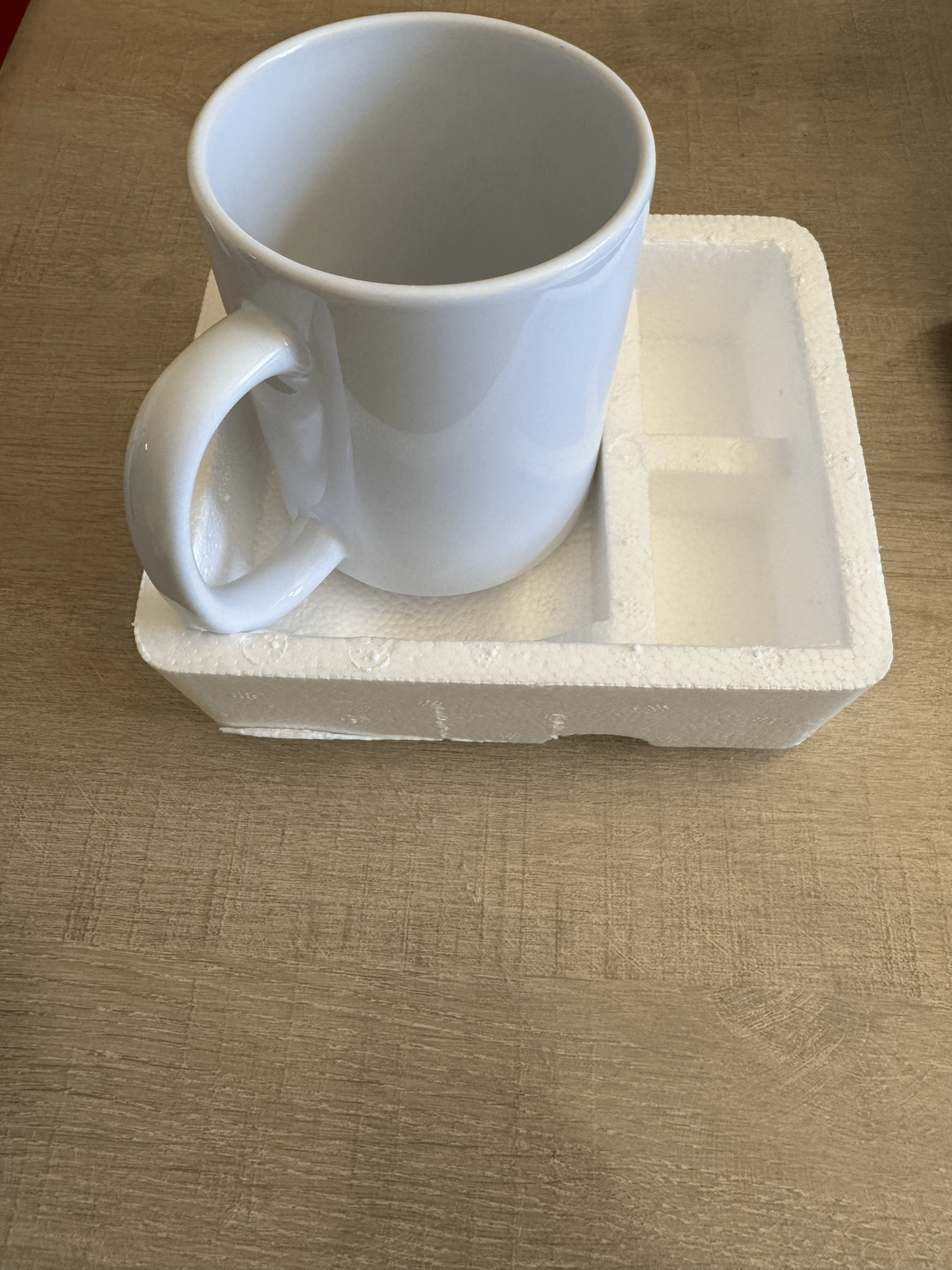 Mug blanc en céramique brillant personnalisable - Undersun Design