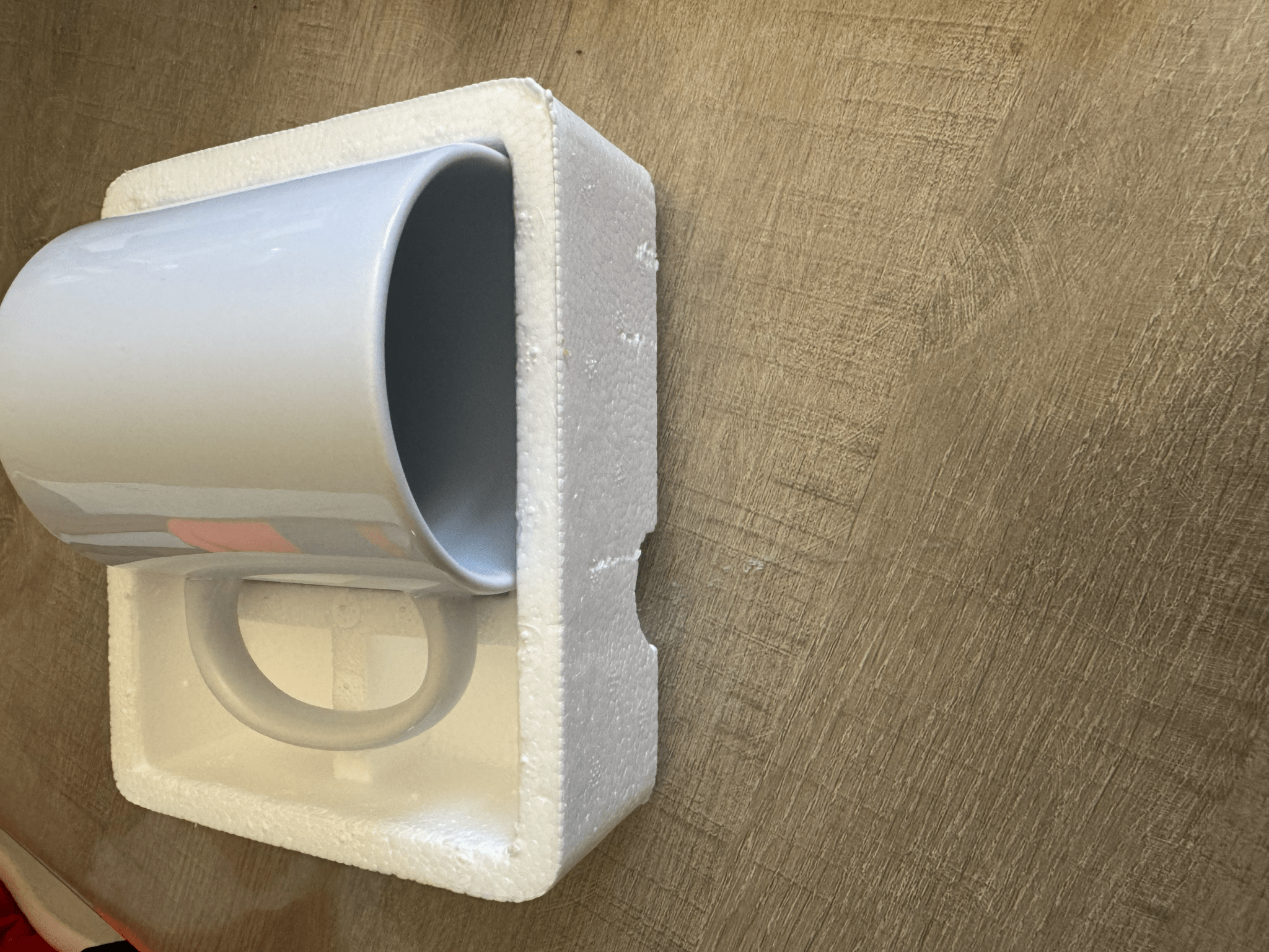 Mug blanc en céramique brillant personnalisable - Undersun Design