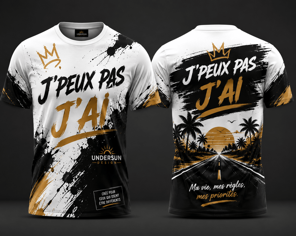 Nouvelle collection "J'PEUX PAS J'AI..." - Undersun Design