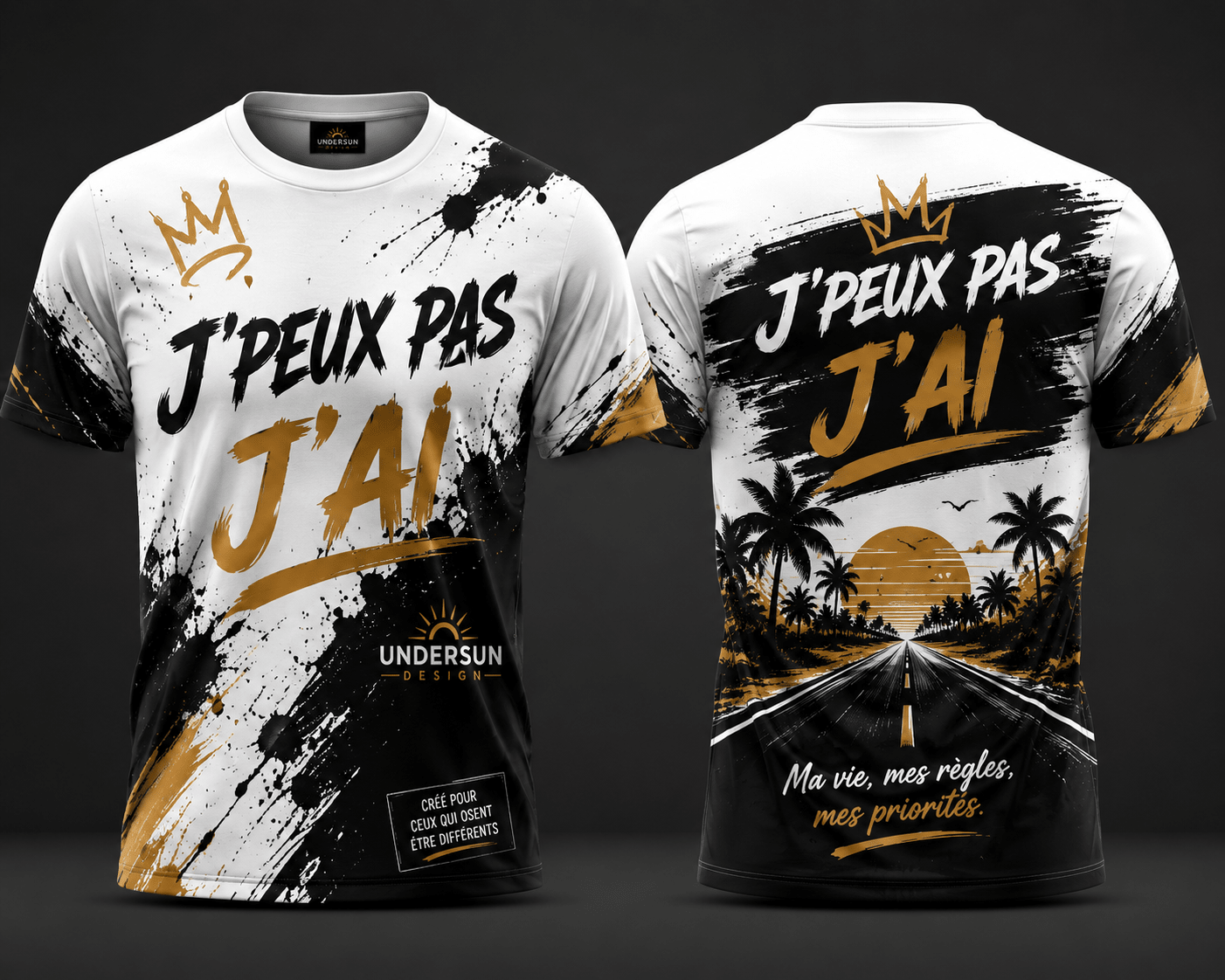 Nouvelle collection "J'PEUX PAS J'AI..." - Undersun Design