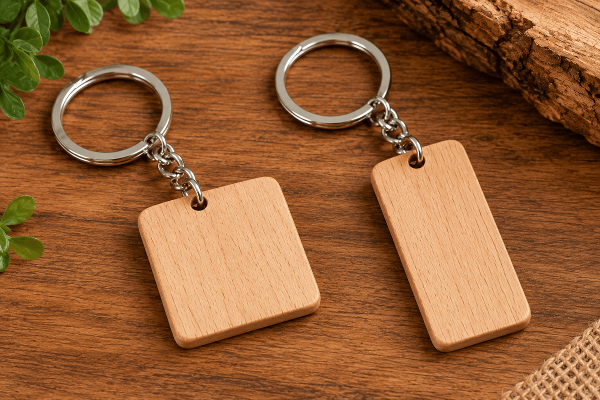 🔑 Porte-clés en bois personnalisé 🔑 - Undersun Design